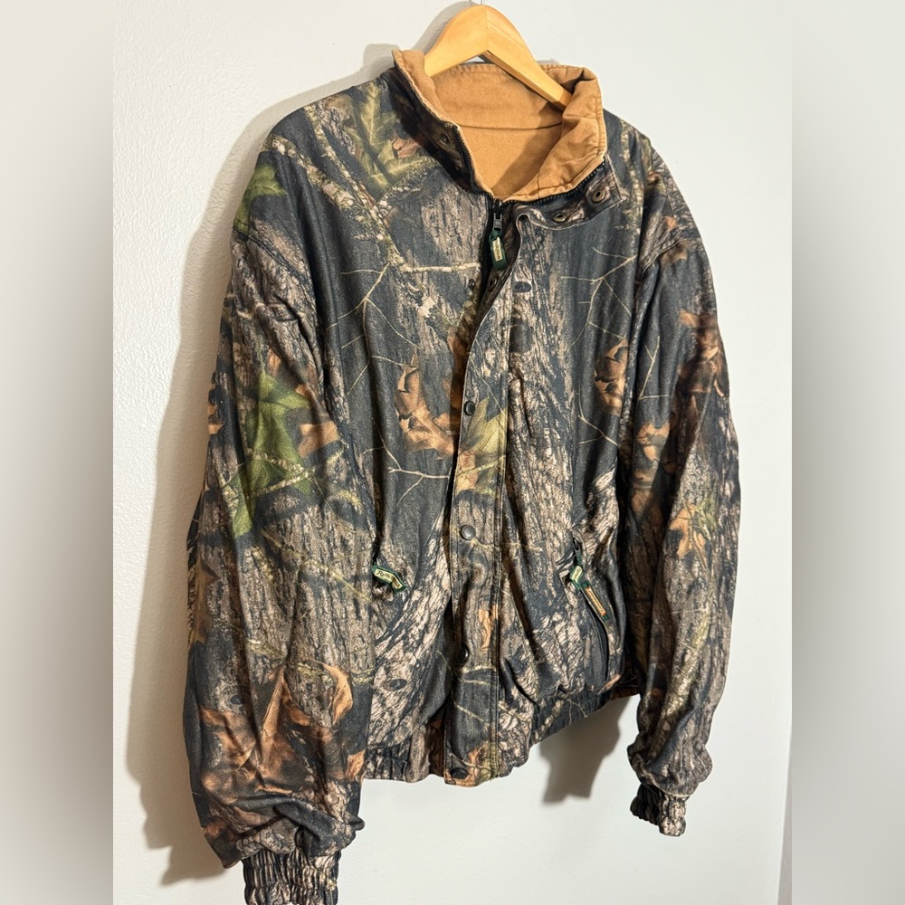 Vintage Remington Reversible Tan & Camo Hunting Jacket | XL - Picture 4 of 8
